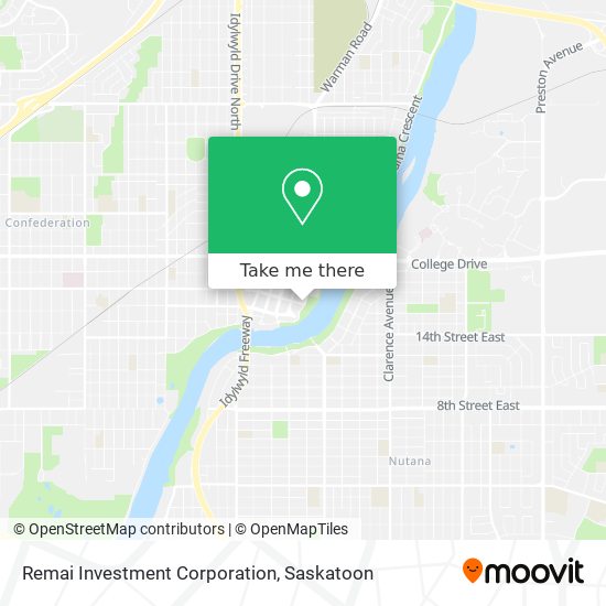 Remai Investment Corporation map