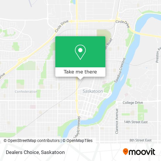 Dealers Choice map