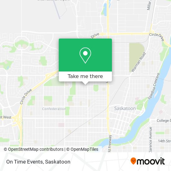 On Time Events map