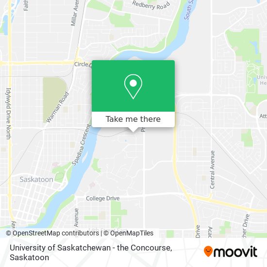 University of Saskatchewan - the Concourse plan