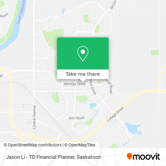 Jason Li - TD Financial Planner map