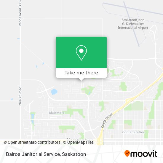 Bairos Janitorial Service map