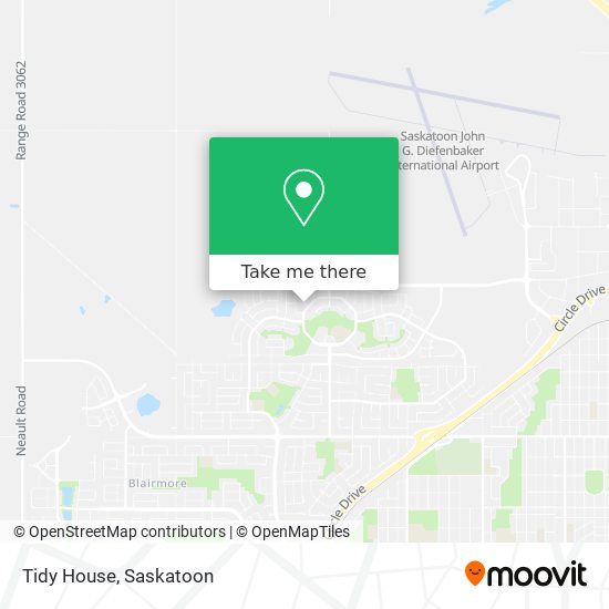 Tidy House map