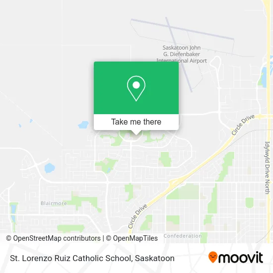 St. Lorenzo Ruiz Catholic School map
