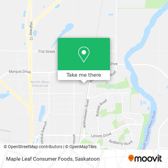 Maple Leaf Consumer Foods map