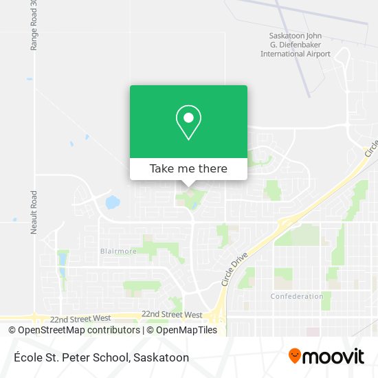 École St. Peter School plan