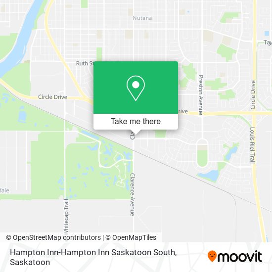 Hampton Inn-Hampton Inn Saskatoon South map