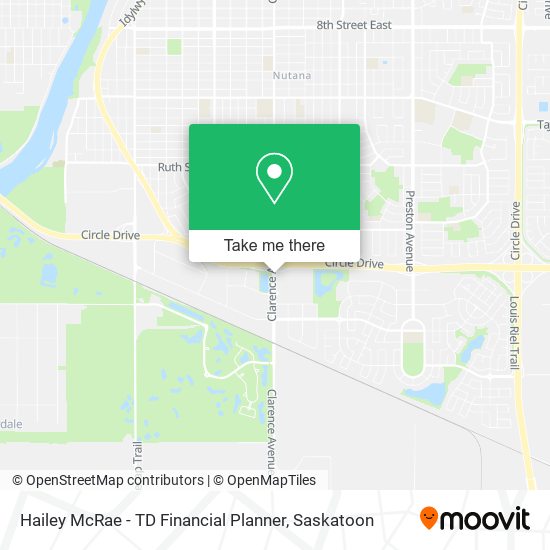 Hailey McRae - TD Financial Planner map