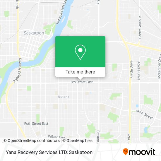 Yana Recovery Services LTD map