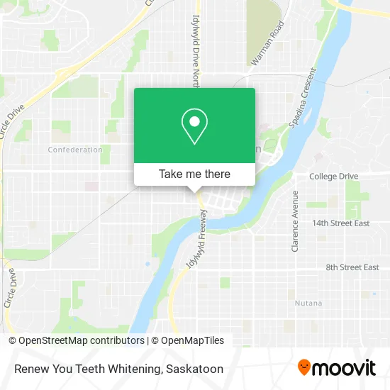 Renew You Teeth Whitening map