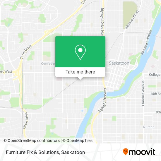 Furniture Fix & Solutions map