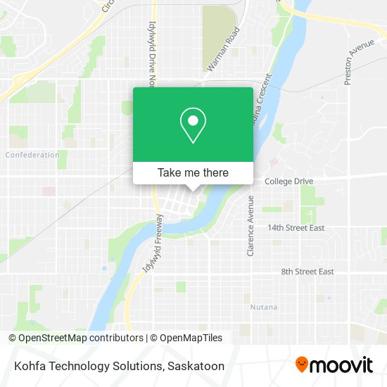 Kohfa Technology Solutions map