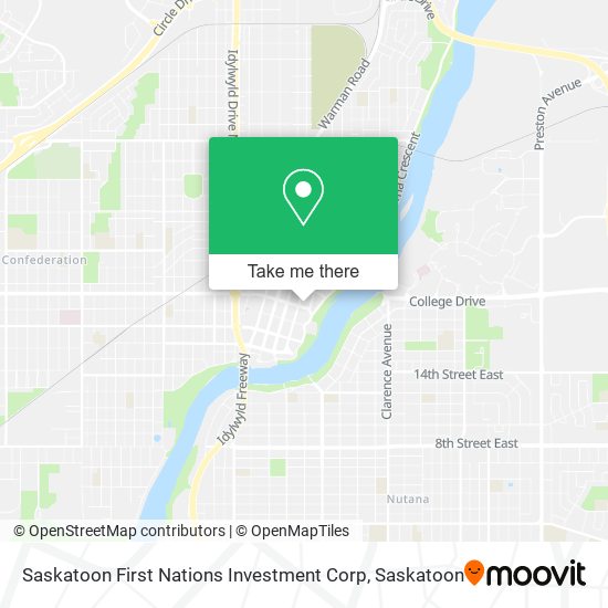 Saskatoon First Nations Investment Corp map