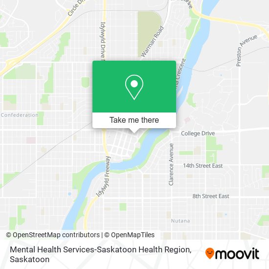 Mental Health Services-Saskatoon Health Region plan