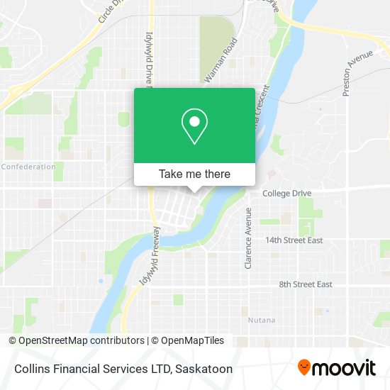 Collins Financial Services LTD map