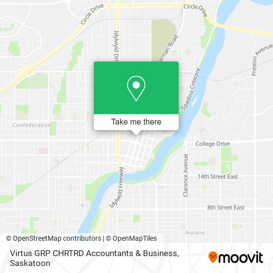 Virtus GRP CHRTRD Accountants & Business map