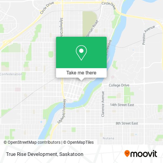 True Rise Development map