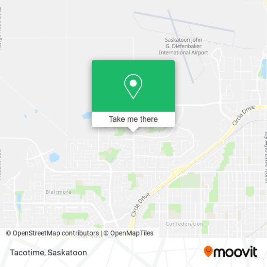 Tacotime map