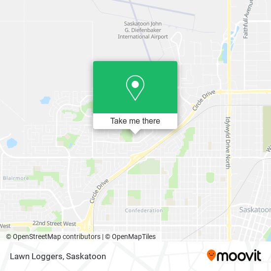 Lawn Loggers map