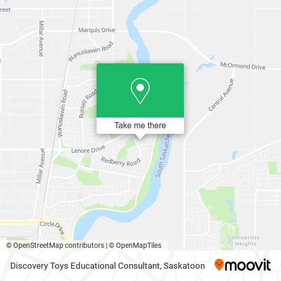 Discovery Toys Educational Consultant map