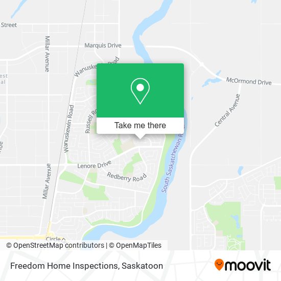 Freedom Home Inspections map