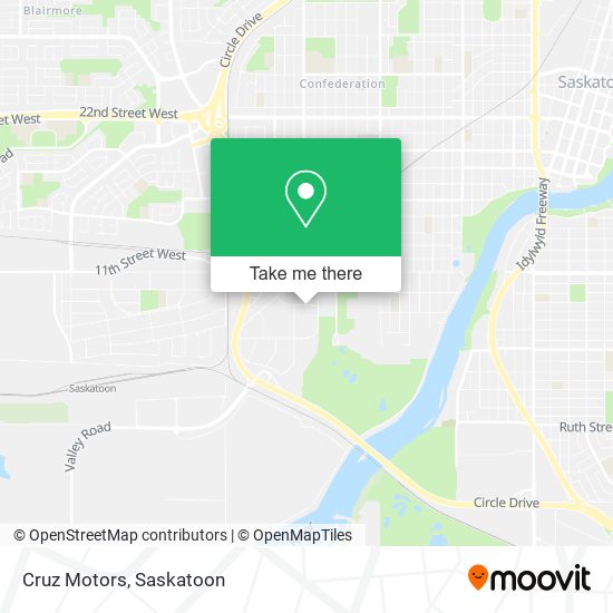 Cruz Motors map