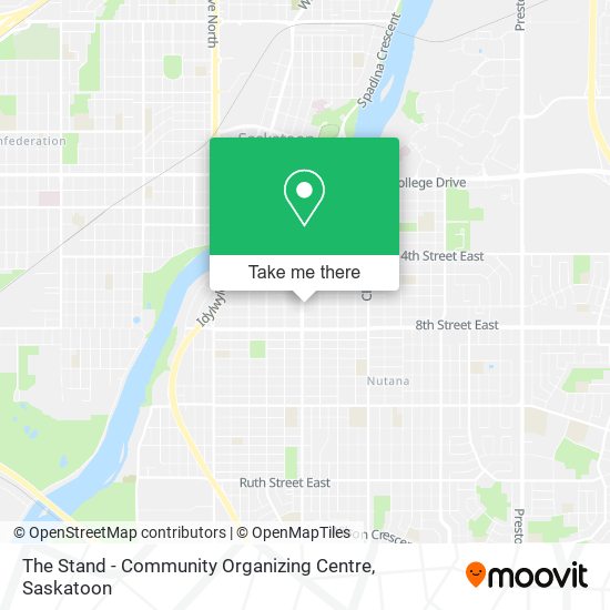 The Stand - Community Organizing Centre map