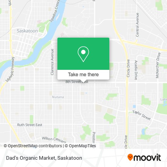 Dad's Organic Market map