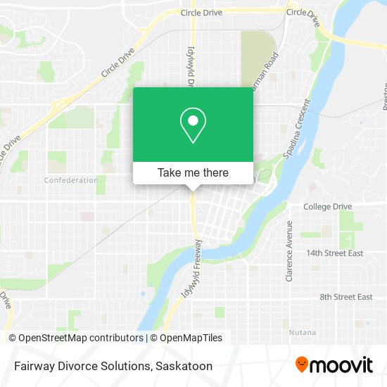 Fairway Divorce Solutions map