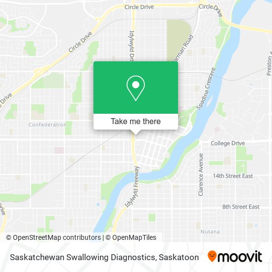 Saskatchewan Swallowing Diagnostics map