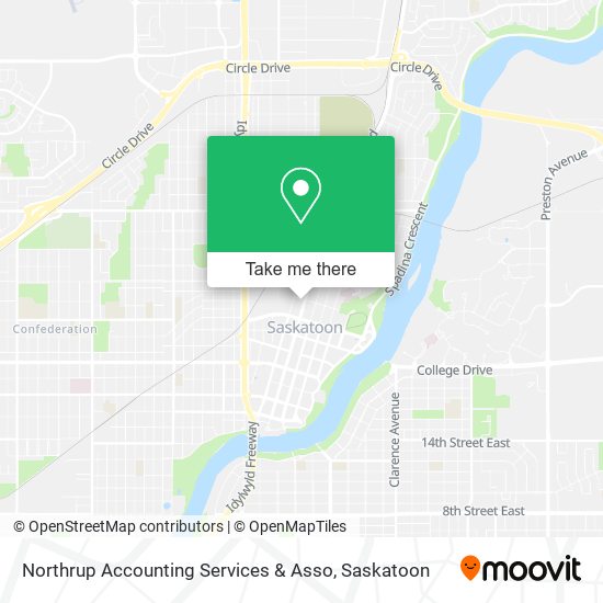 Northrup Accounting Services & Asso map