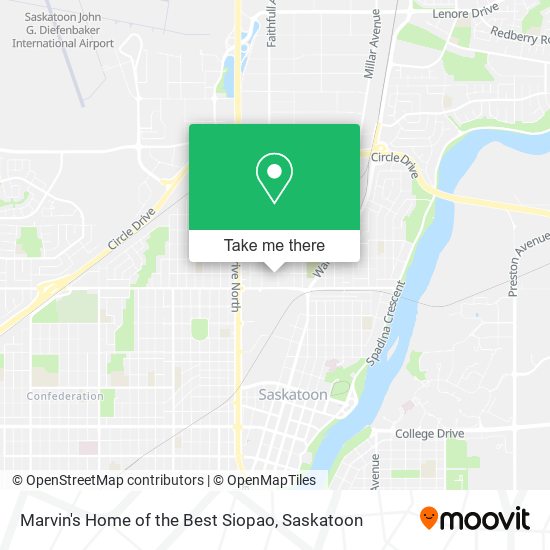 Marvin's Home of the Best Siopao map