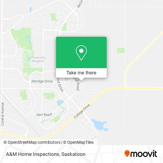 A&M Home Inspections map