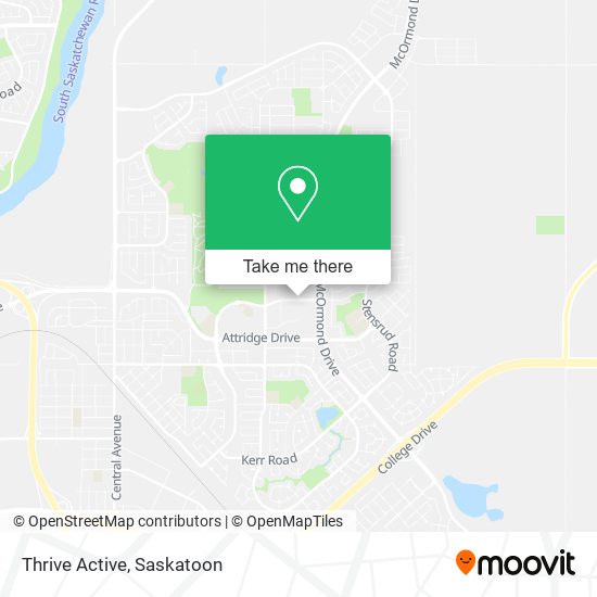 Thrive Active map