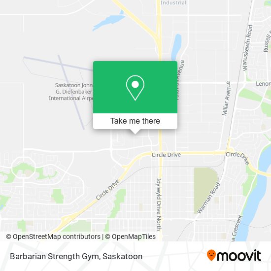 Barbarian Strength Gym map