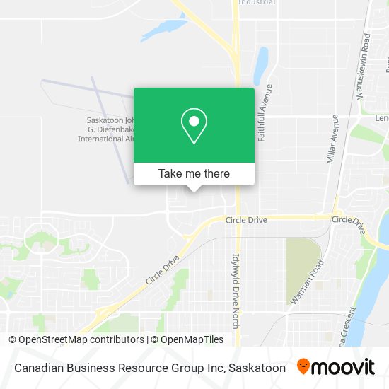 Canadian Business Resource Group Inc map