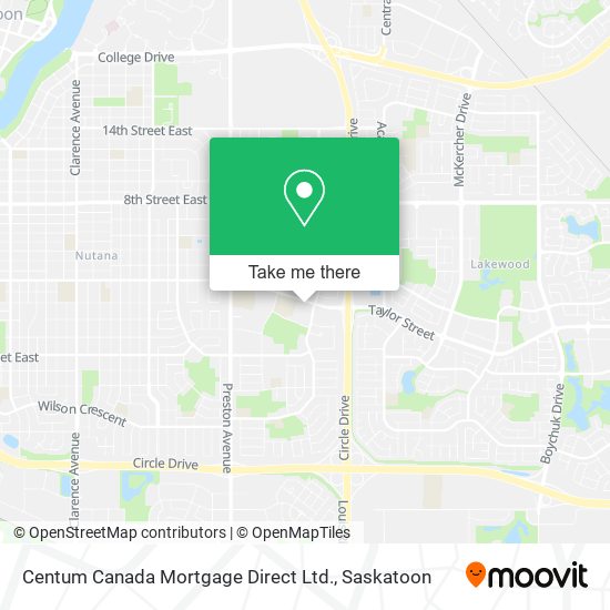 Centum Canada Mortgage Direct Ltd. map