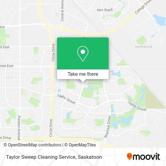 Taylor Sweep Cleaning Service map