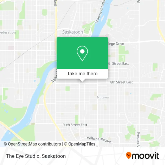 The Eye Studio map