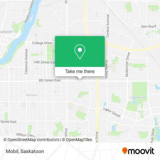 Mobil map