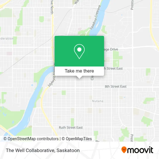 The Well Collaborative map