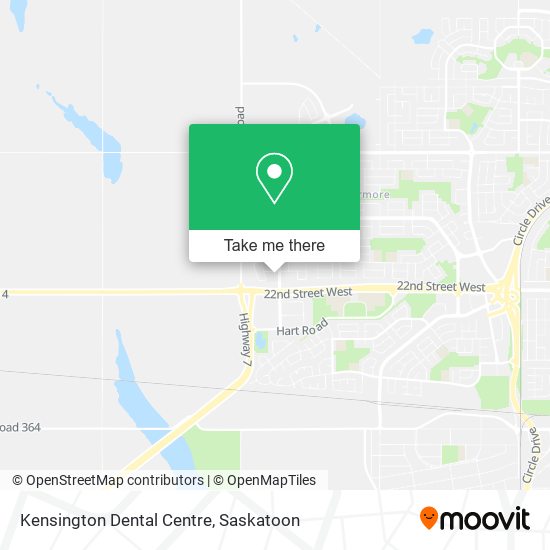 Kensington Dental Centre map