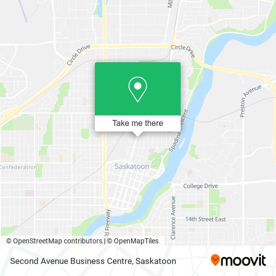 Second Avenue Business Centre map