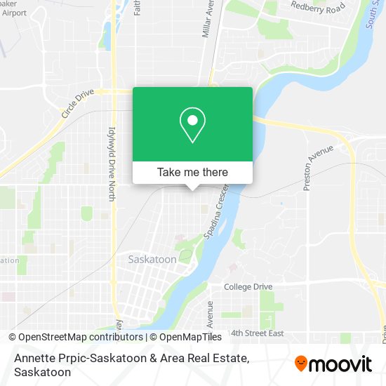 Annette Prpic-Saskatoon & Area Real Estate map
