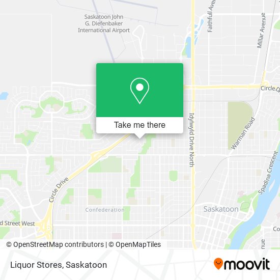 Liquor Stores map