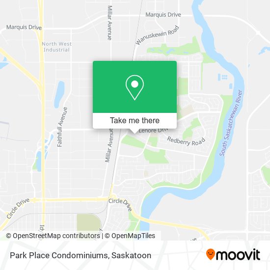 Park Place Condominiums map