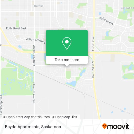 Baydo Apartments map