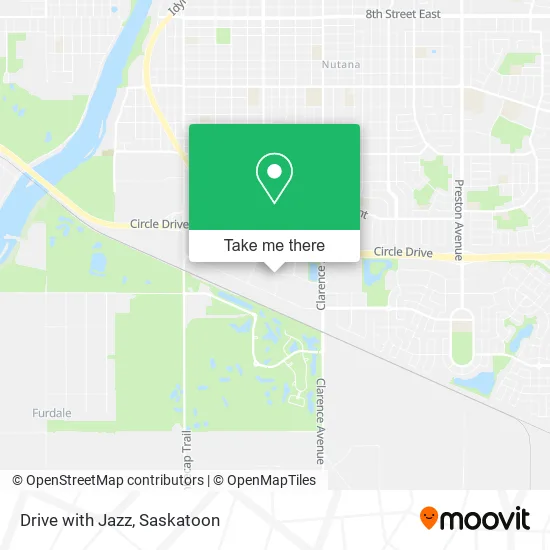 Drive with Jazz map