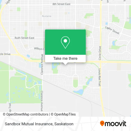 Sandbox Mutual Insurance map