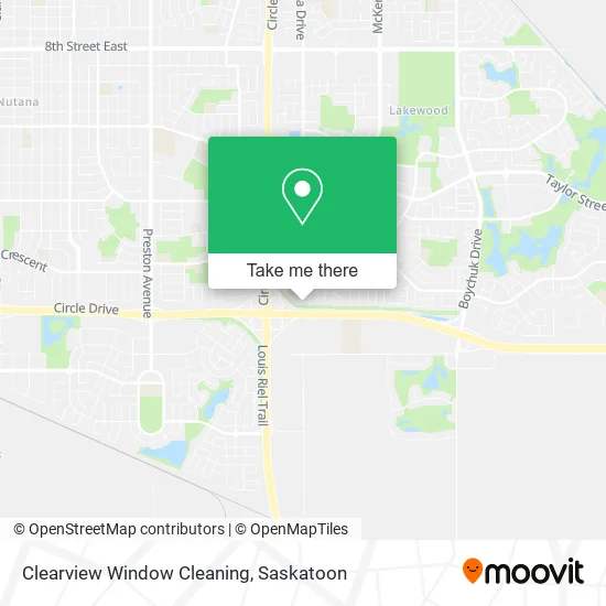 Clearview Window Cleaning map